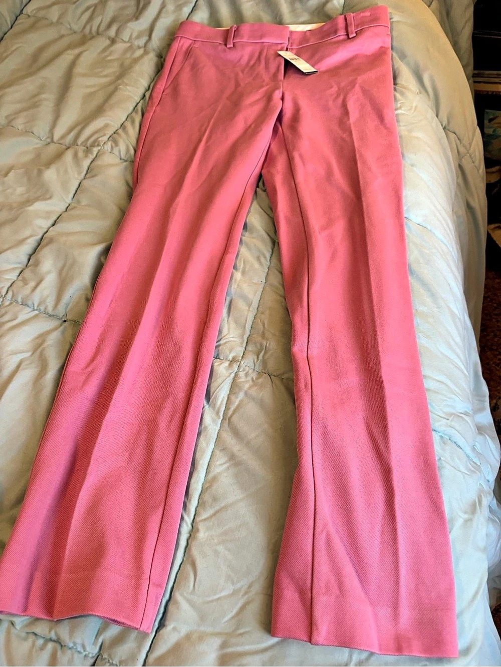 ANN TAYLOR Pink Flare Pants Size 2 NWT
